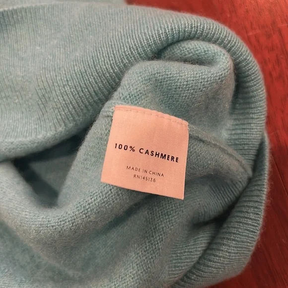 Lingua Franca mushroom Embroidered Cashmere Sweater short sleeve XL Take it easy - Picture 8 of 10